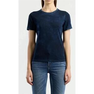 Cotton Citizen Womens Pima Cotton Short Sleeve T-Shirt Navy Blue Sz Small NWT